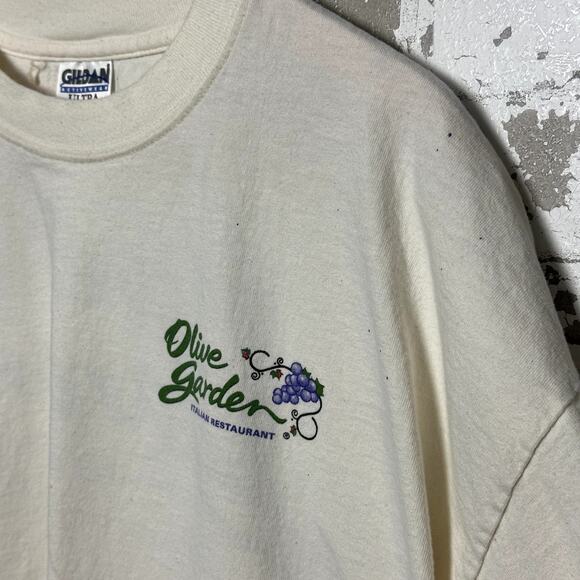 Vintage Olive Garden Shirt Size XXL 90s Promo Tee - Picture 6 of 6